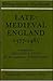 Late Medieval England 1377-...