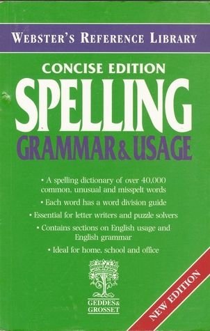 Websters Spelling Grammar Usage (Paperback)