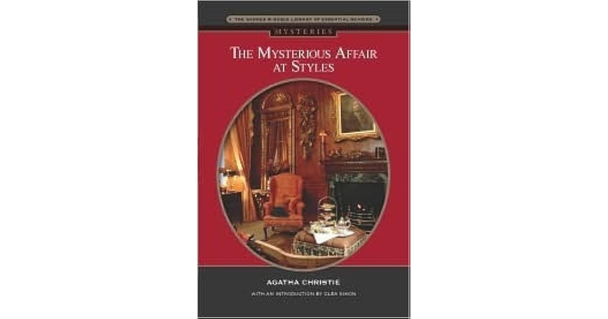 The Mysterious Affair at Styles by Agatha Christie