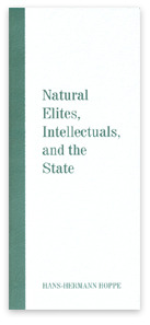 Natural Elites, Intellectuals, and the State (Paperback)