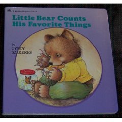 Little Bear Counts His Favorite Things (Golden Naptime Tale)