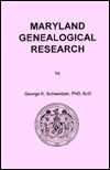 Maryland Genealogical Research (Paperback)