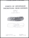 Corpus of Mycenaean Inscriptions from Knossos: 4, 8000-9947 & Index to Vols. 1-4 (cloth)
