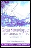 Great Monologues for Young Actors, Vol. II (Paperback)