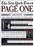 The New York Times Page One: Major Events 1900-1997 As Presented in the New York Times