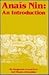Anais Nin: An Introduction