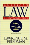 American Law: An Introduction (Hardcover)