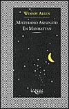 Portada de Misterioso asesinato en Manhattan, de Woody Allen