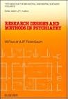 Research Designs and Methods in Psychiatry (Techniques in the Behavioral and Neural Sciences, Vol 9)