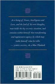 As a man thinketh