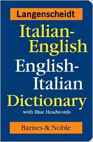 Langenscheidt Italian-English English-Italian Dictionary with Blue Headwords (Paperback)