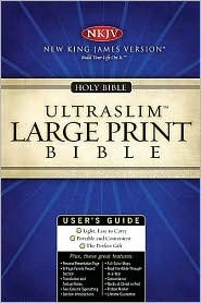 Holy Bible: New King James Version - NKJV - Large Print - UltraSlim Bible: