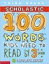 100 Words Kids Need to Read by 3rd Grade (100 Words Math Workbook)