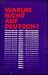 Warum Nicht Auf Deutsch, Book 1: German Lessons for Beginners