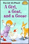 A Girl, a Goat, and a Goose