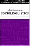 A Dictionary of Sociolinguistics