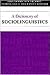 A Dictionary of Sociolinguistics by Joan Swann