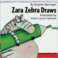 Zara Zebra Draws (Hardcover)