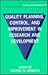 Quality Planning, Control, and Improvement in Research and Development (Quality and Reliability)