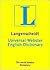 Langenscheidt's Universal Webster English Dictionary