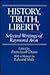 History, Truth, Liberty: Selected Writings of Raymond Aron
