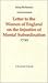 Letter to the Women of England on the Injustice of Mental Subordination: 1799 (Revolution and Romanticism, 1789-1834)