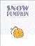 Snow Pumpkin
