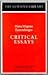 Critical Essays by Reinhold Grimm Critical Essays by Reinhold Grimm