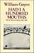 Had I A Hundred Mouths: New...
