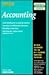 Accounting (Barron's Business Review Series)