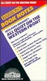 Erich Maria Remarque's: All Quiet on the Western Front (Barron's Book Notes)