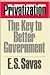 Privatization: The Key to Better Government