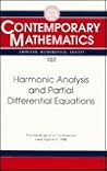 Harmonic Analysis and Partial Differential Equations: Proceedings of a Conference Held April 4-5, 1988 (Contemporary Mathematics) Harmonic Analysis and Partial Differential Equations: Proceedings of a Conference Held April 4-5, 1988 (Contemporary Mathematics)