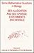 Some Mathematical Questions in Biology: Sex Allocation and Sex Change : Experiments and Models (22) (LECTURES ON MATHEMATICS IN THE LIFE SCIENCES)
