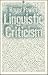 Linguistic Criticism