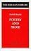 Bertolt Brecht: Poetry and Prose