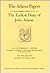 The Earliest Diary of John ...