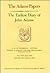 The Earliest Diary of John Adams: June 1753 – April 1754, September 1758 – January 1759 (Adams Papers)