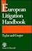 European Litigation Handbook
