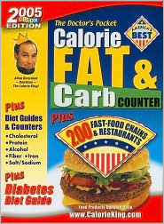 The Doctor's Pocket Calorie, Fat & Carbohydrate Counter (Paperback)