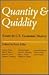 Quantity & Quiddity: Essays...