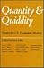 Quantity & Quiddity by Peter Kilby