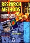 Research Methods: Guidance for Postgraduate