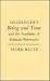Heidegger's Being and Time and the Possibility of Political P... by Mark Blitz