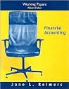 Working Papers: Financial Accounting Working Papers: Financial Accounting