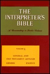 The Interpreter's Bible, Vol 1: General Articles Genesis Exodus (Paperback)