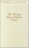 The Things That Matter Most