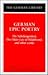 German Epic Poetry (German Library)