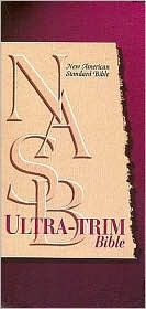 Ultra-Trim Bible: New American Standard Black Bonded Leather