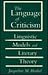 The Language of Criticism by Jacqueline M. Henkel